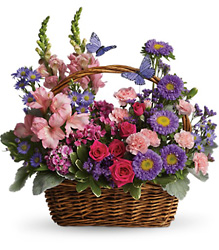Country Basket Blooms from Visser's Florist and Greenhouses in Anaheim, CA